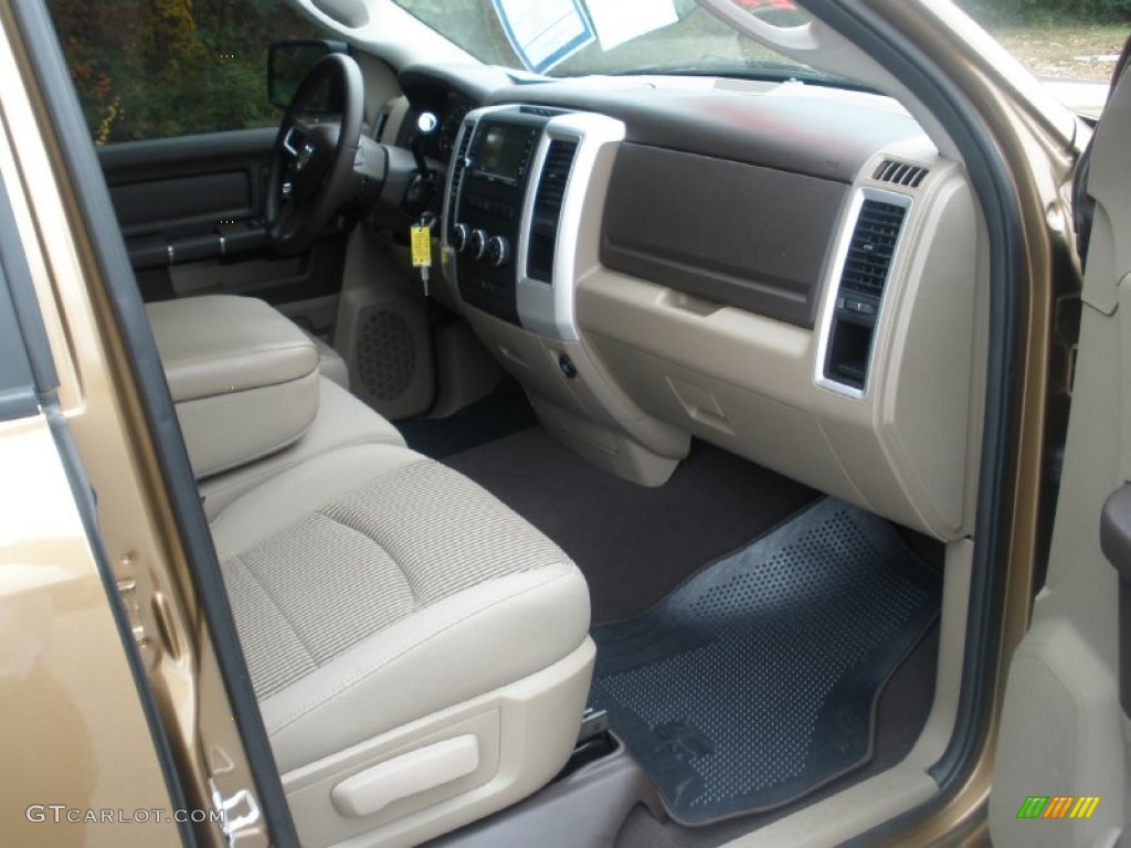 2011 Ram 1500 Big Horn Quad Cab - Saddle Brown Pearl / Light Pebble Beige/Bark Brown photo #19