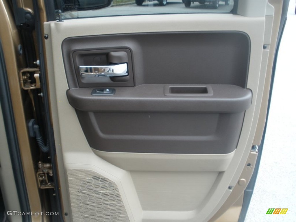 2011 Ram 1500 Big Horn Quad Cab - Saddle Brown Pearl / Light Pebble Beige/Bark Brown photo #22