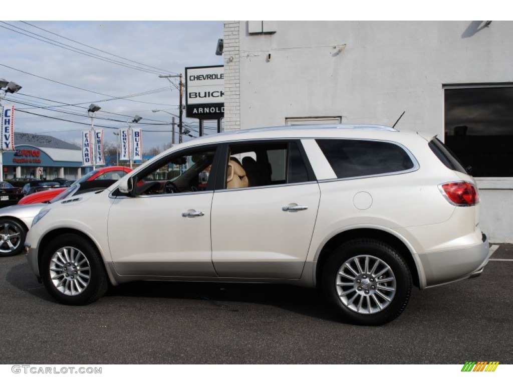 White Diamond Tricoat 2011 Buick Enclave CXL AWD Exterior Photo #56801716