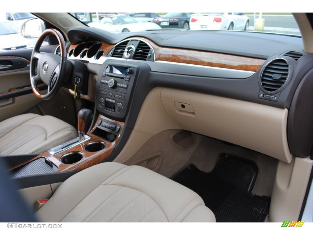 2011 Buick Enclave CXL AWD Cashmere/Cocoa Dashboard Photo #56801771