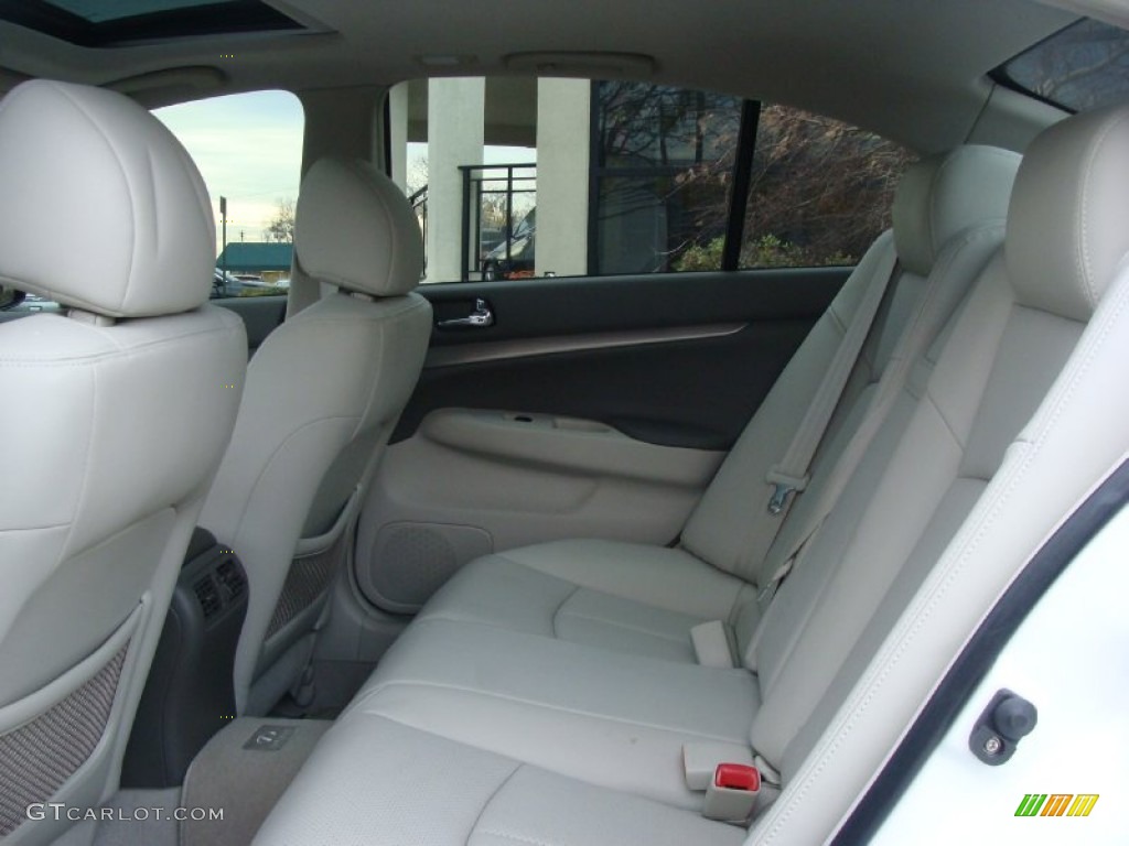 Stone Interior 2011 Infiniti G 37 x AWD Sedan Photo #56802128