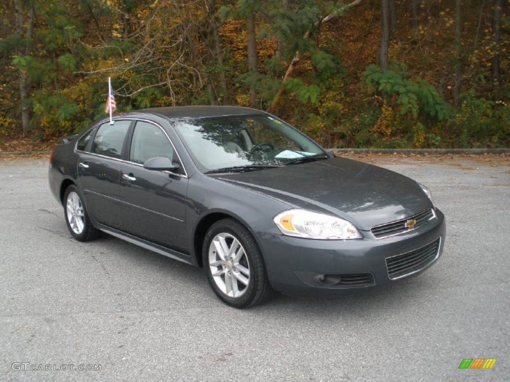 2011 Impala LTZ - Cyber Gray Metallic / Gray photo #1