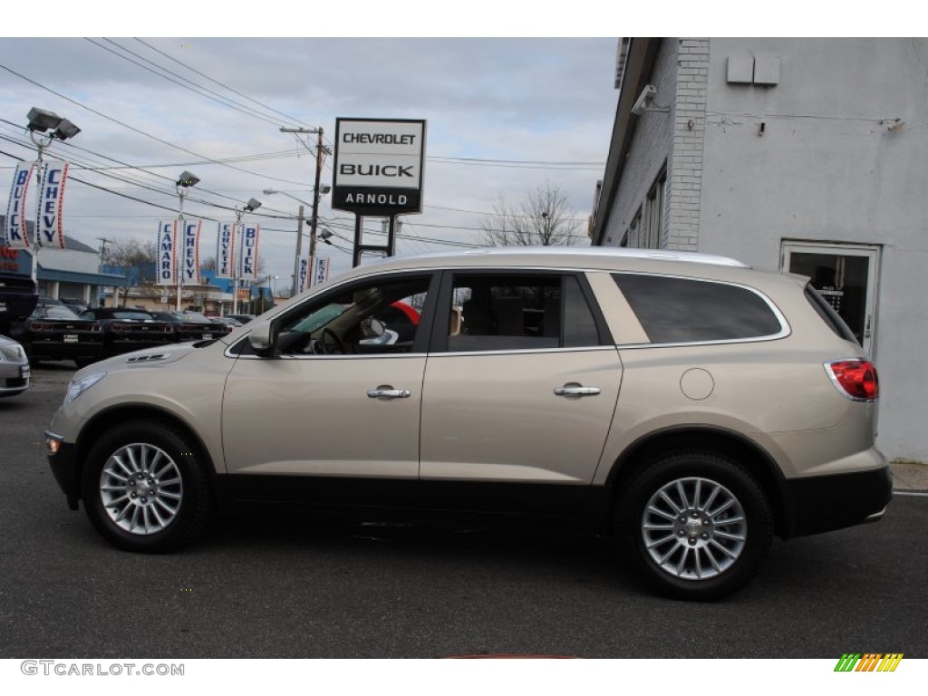 White Diamond Tricoat 2011 Buick Enclave CXL AWD Exterior Photo #56802465