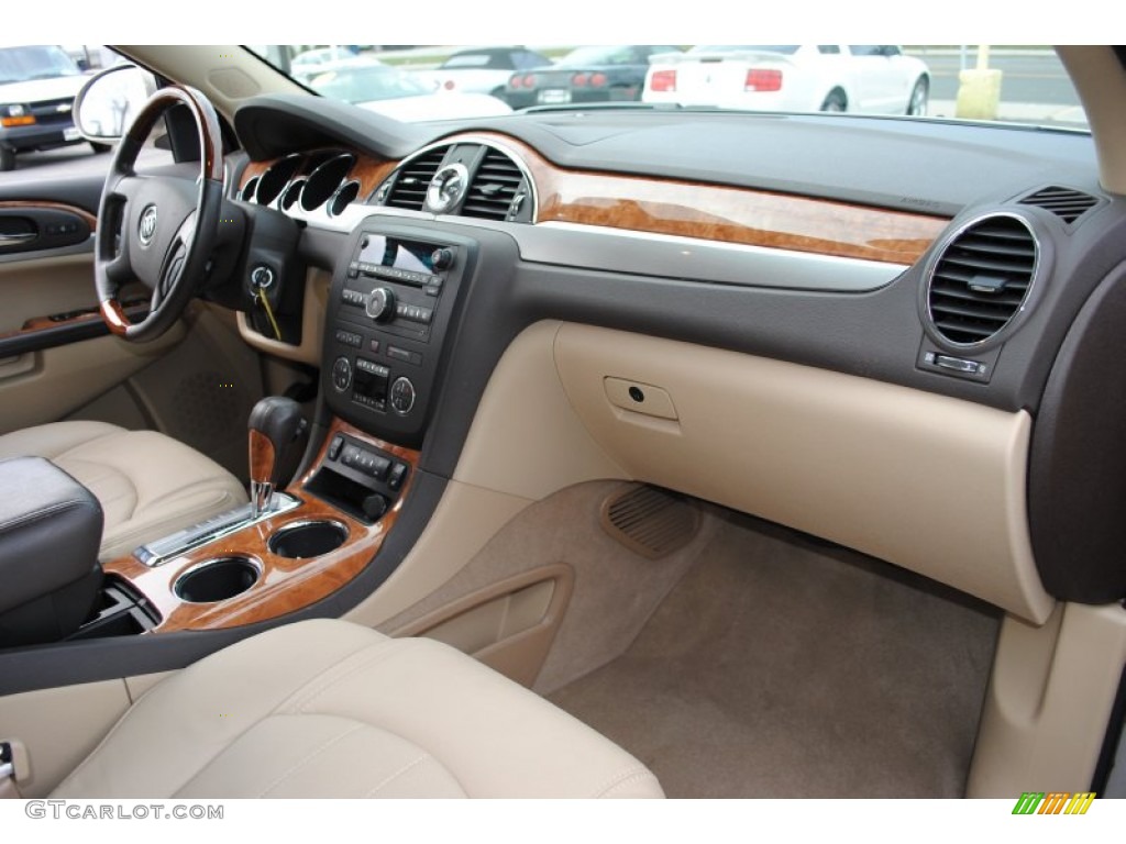 2011 Buick Enclave CXL AWD Cashmere/Cocoa Dashboard Photo #56802502