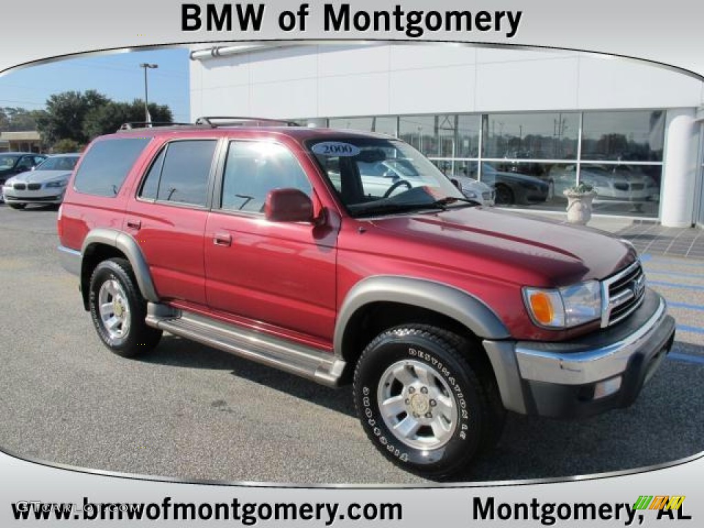 2000 4Runner SR5 - Sunfire Red Pearl / Oak photo #1