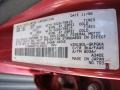  2000 4Runner SR5 Sunfire Red Pearl Color Code 3K4