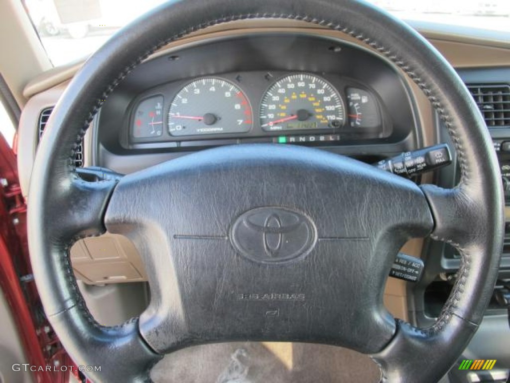 2000 Toyota 4Runner SR5 Oak Steering Wheel Photo #56803068