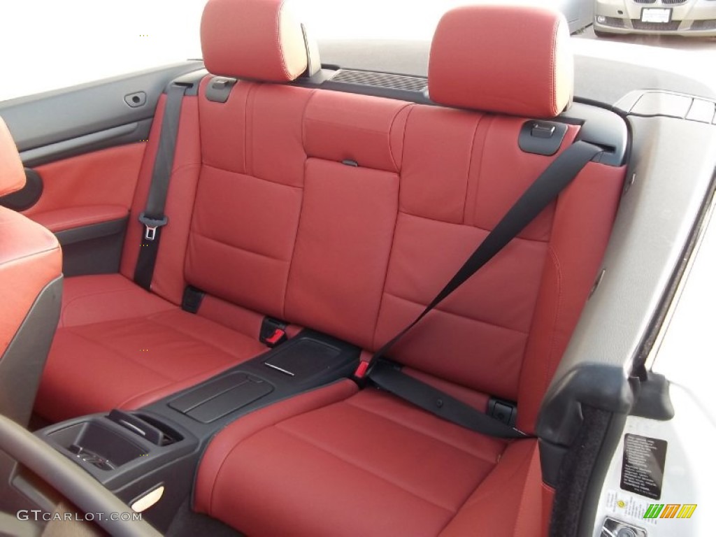 Fox Red Novillo Leather Interior 2009 BMW M3 Convertible Photo #56803227