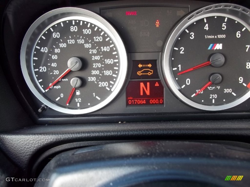 2009 BMW M3 Convertible Gauges Photo #56803287