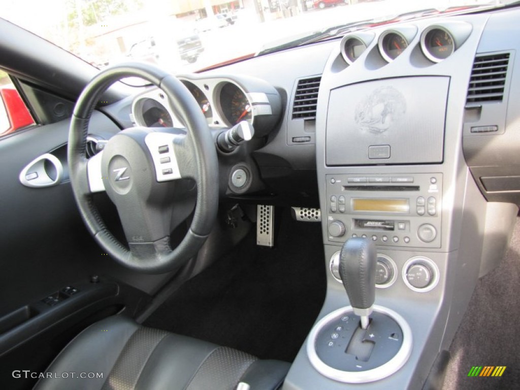 2003 Nissan 350Z Coupe Charcoal Dashboard Photo #56804054