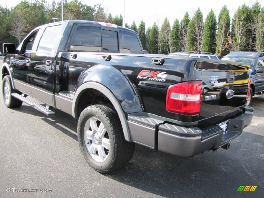 Black 2007 Ford F150 FX4 SuperCrew 4x4 Exterior Photo #56804101