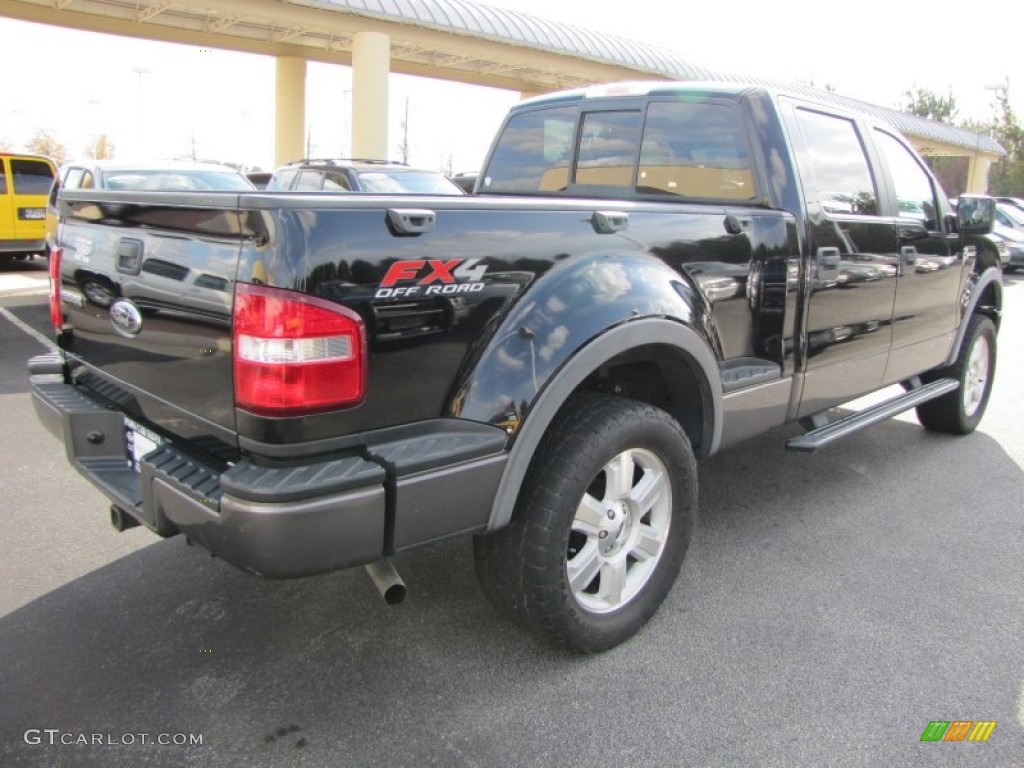 Black 2007 Ford F150 FX4 SuperCrew 4x4 Exterior Photo #56804110
