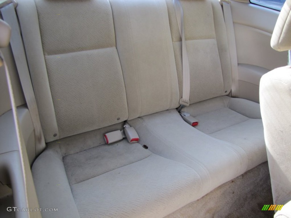 Ivory Interior 2003 Honda Civic LX Coupe Photo #56804583