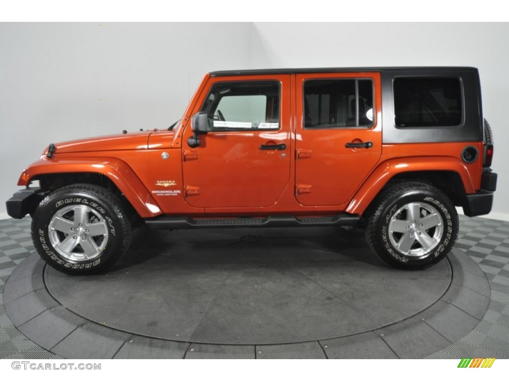 Orange jeep #2