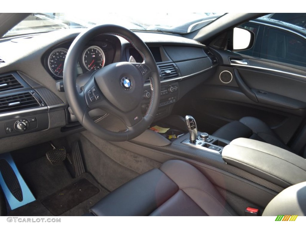 Black Interior 2012 BMW X6 M Standard X6 M Model Photo #56805722
