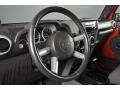 Dark Slate Gray/Medium Slate Gray Steering Wheel Photo for 2009 Jeep Wrangler Unlimited #56805726