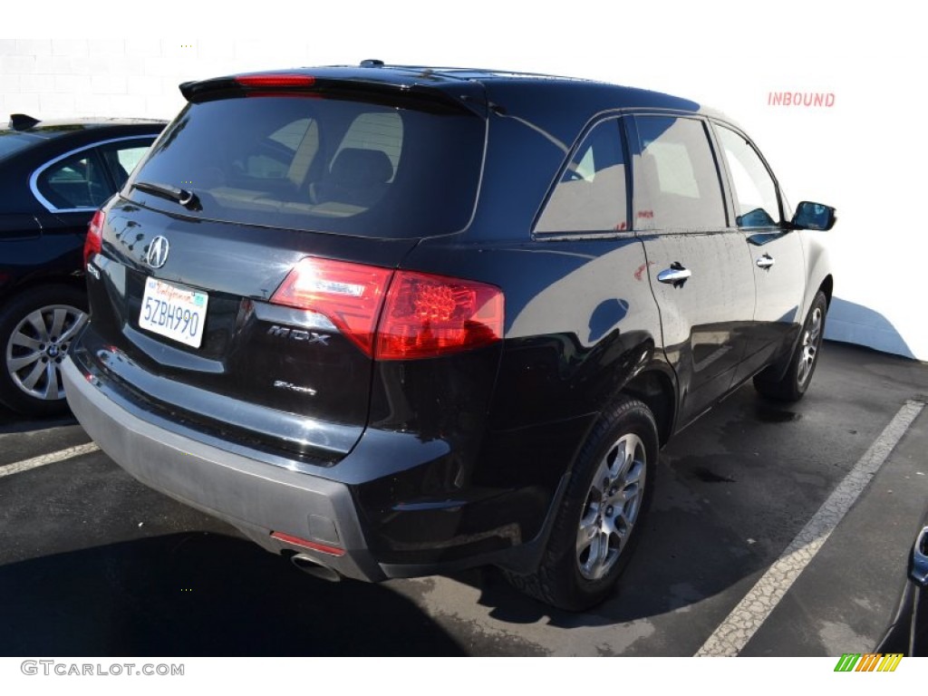 2007 MDX  - Formal Black Pearl / Ebony photo #3