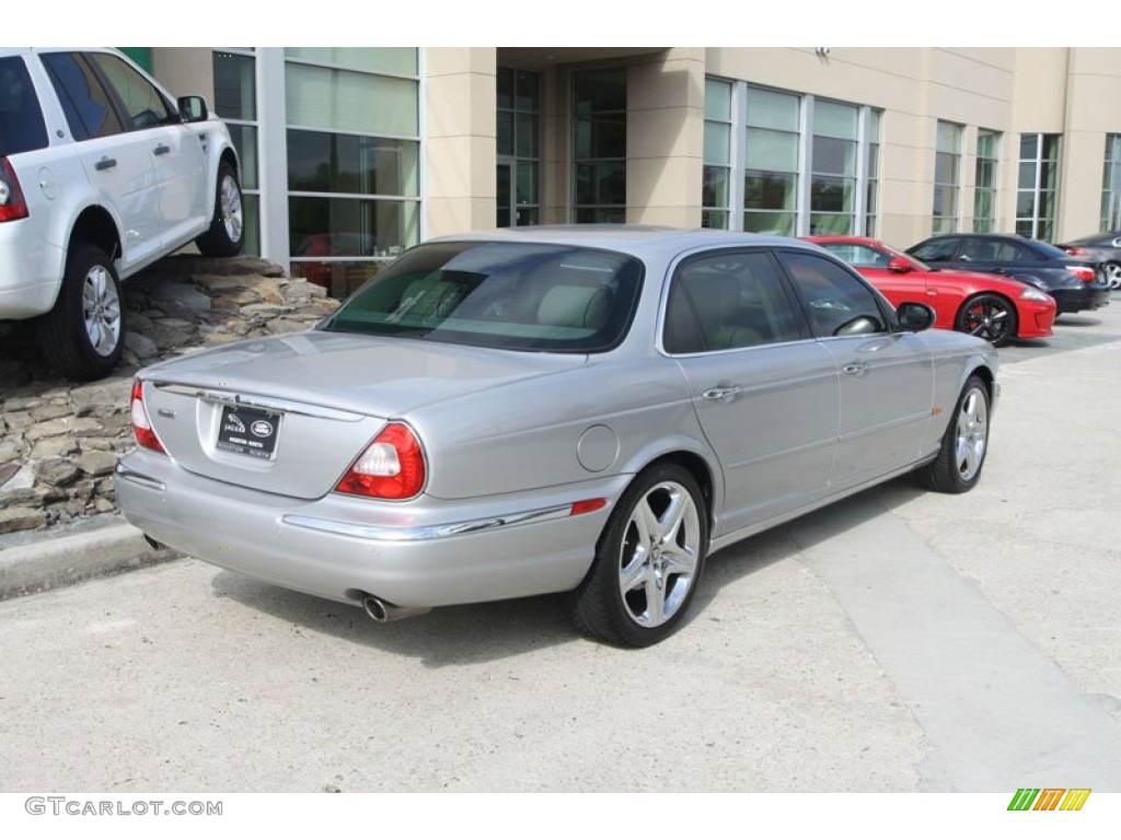 Platinum Silver Metallic 2005 Jaguar XJ Vanden Plas Exterior Photo #56807007