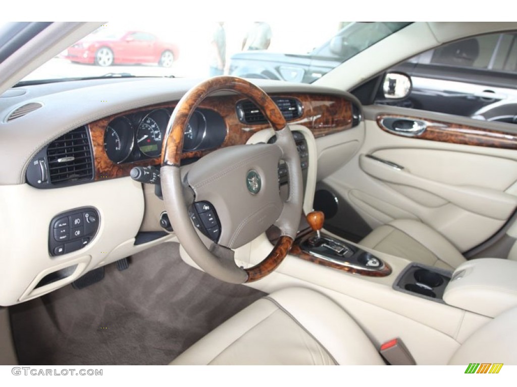 Ivory Interior 2005 Jaguar XJ Vanden Plas Photo #56807014