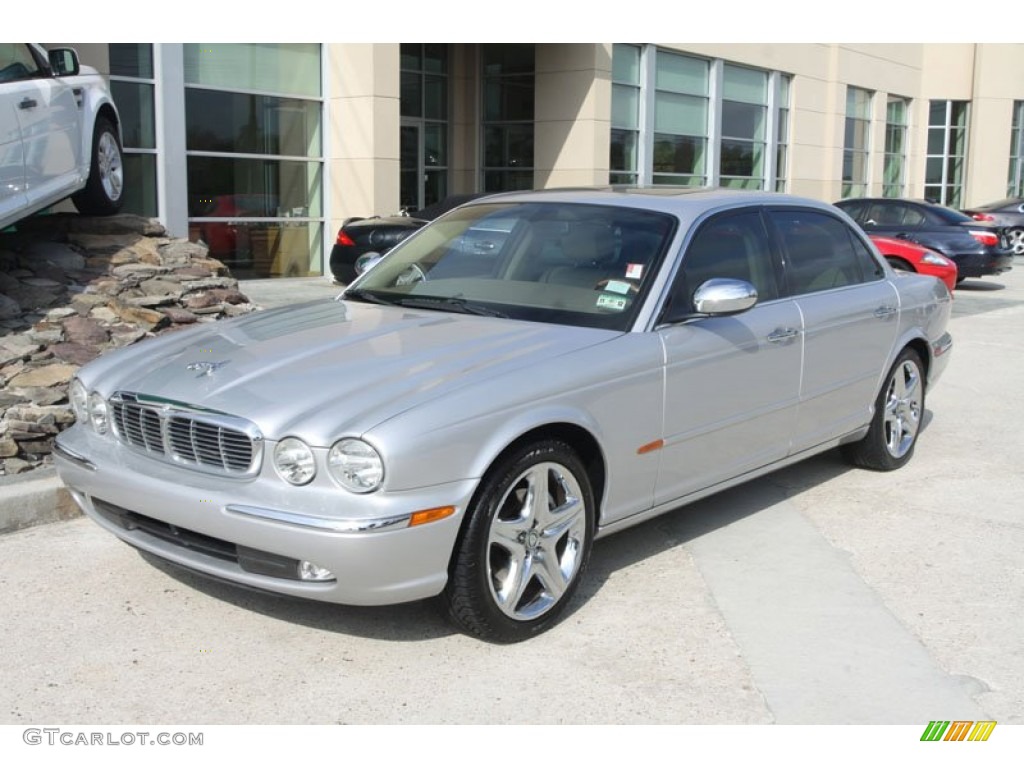 Platinum Silver Metallic 2005 Jaguar XJ Vanden Plas Exterior Photo #56807070