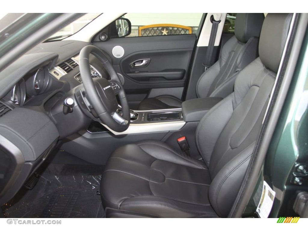 Ebony Interior 2012 Land Rover Range Rover Evoque Pure Photo #56807895