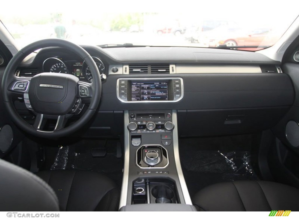 2012 Land Rover Range Rover Evoque Pure Ebony Dashboard Photo #56808003