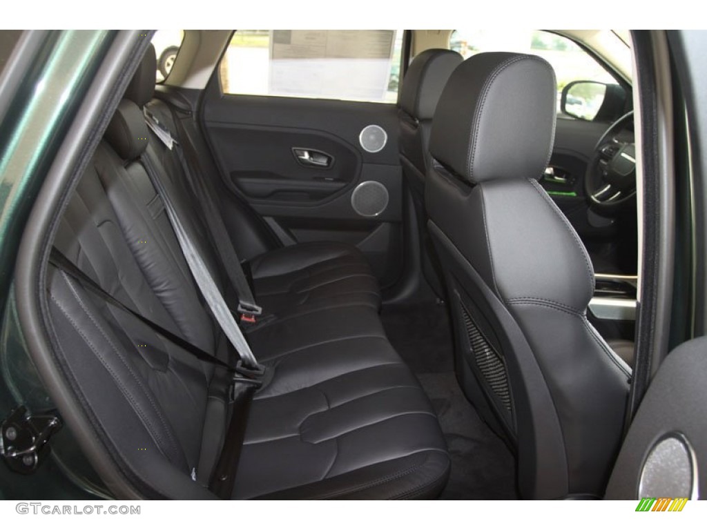 Ebony Interior 2012 Land Rover Range Rover Evoque Pure Photo #56808066