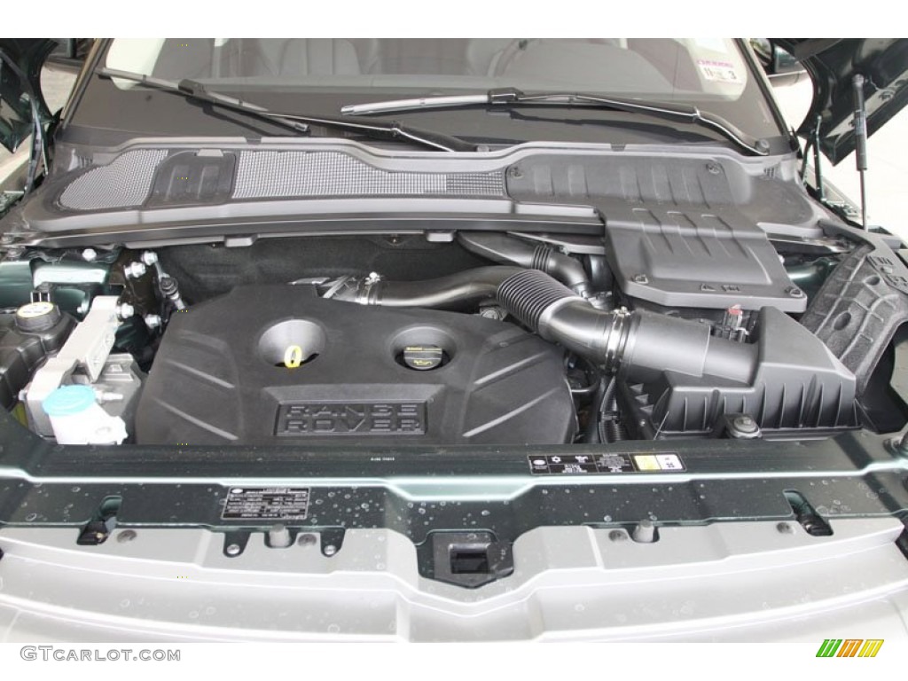 2012 Land Rover Range Rover Evoque Pure 2.0 Liter Turbocharged DOHC 16-Valve VVT Si4 4 Cylinder Engine Photo #56808092