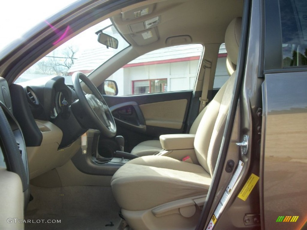 Sand Beige Interior 2009 Toyota RAV4 4WD Photo #56808276