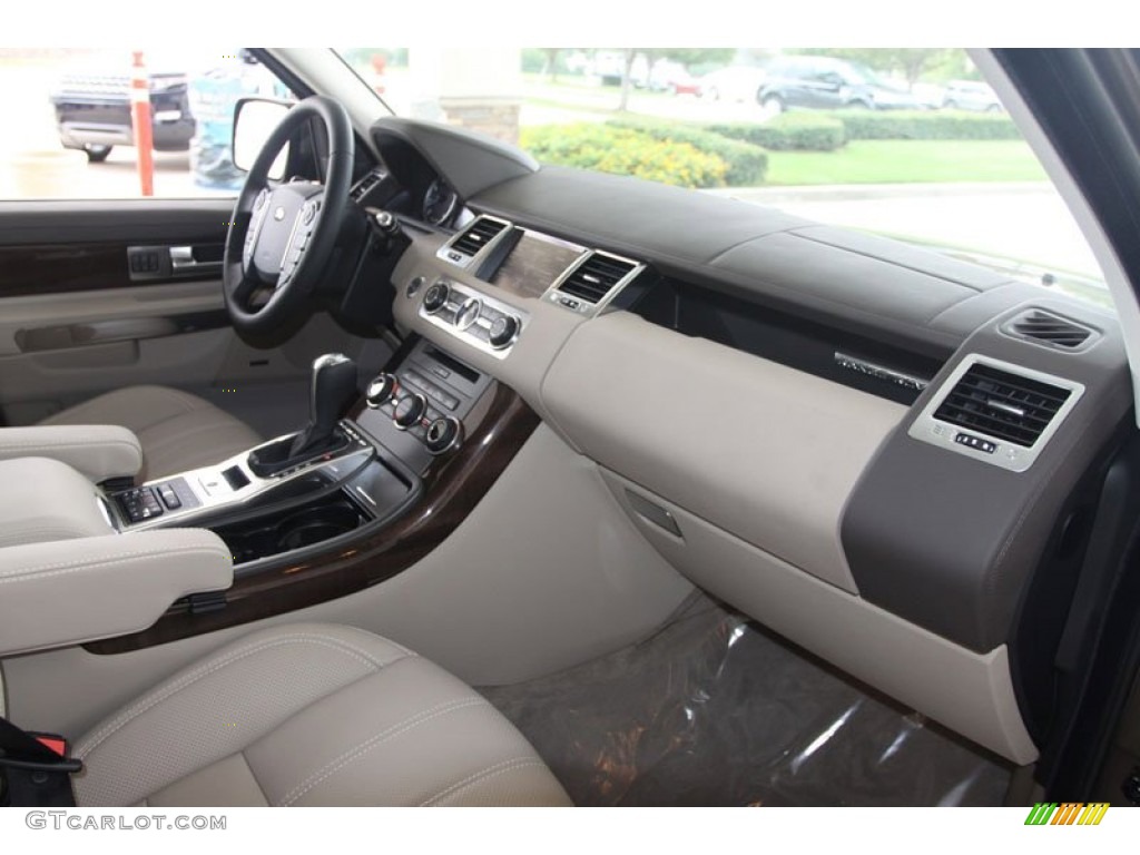 2012 Land Rover Range Rover Sport HSE LUX Almond/Nutmeg Dashboard Photo #56808282