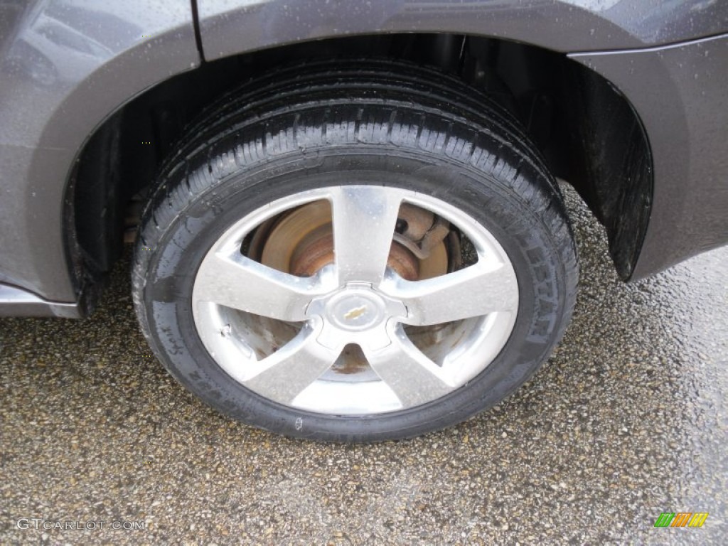 2008 Equinox Sport AWD - Granite Gray Metallic / Ebony photo #18