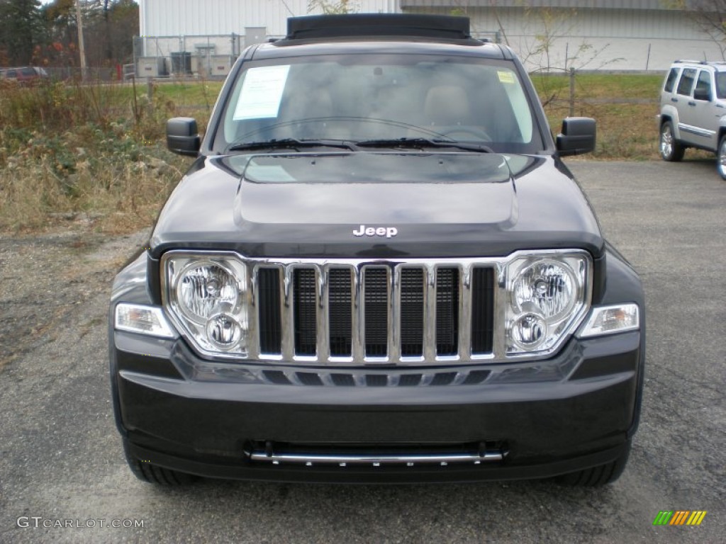 2011 Liberty Limited 4x4 - Dark Charcoal Pearl / Pastel Pebble Beige photo #2