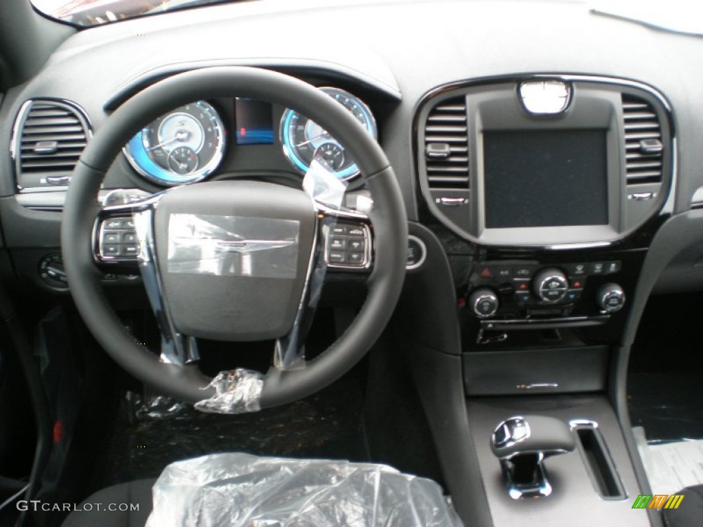 2012 Chrysler 300 S V6 Black Dashboard Photo #56809737