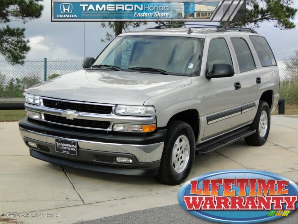 Silver Birch Metallic Chevrolet Tahoe