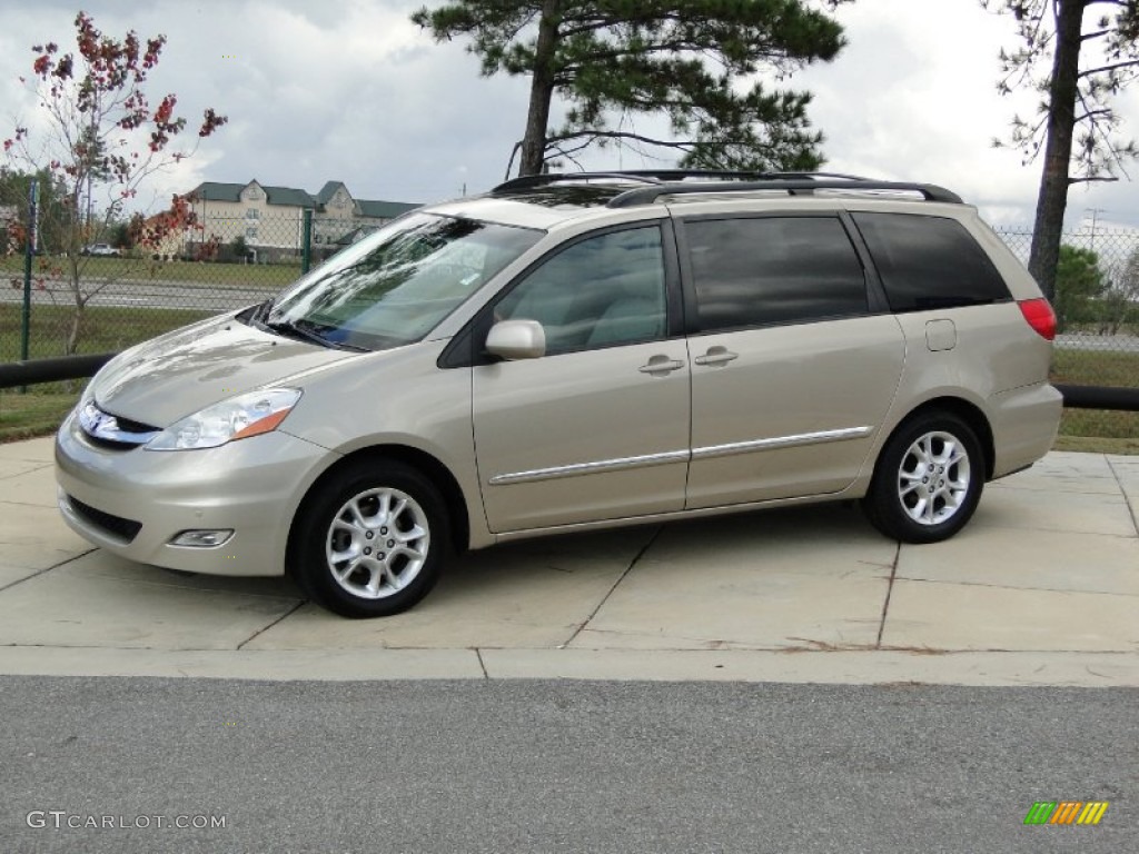 2006 Sienna Limited - Desert Sand Mica / Taupe photo #9