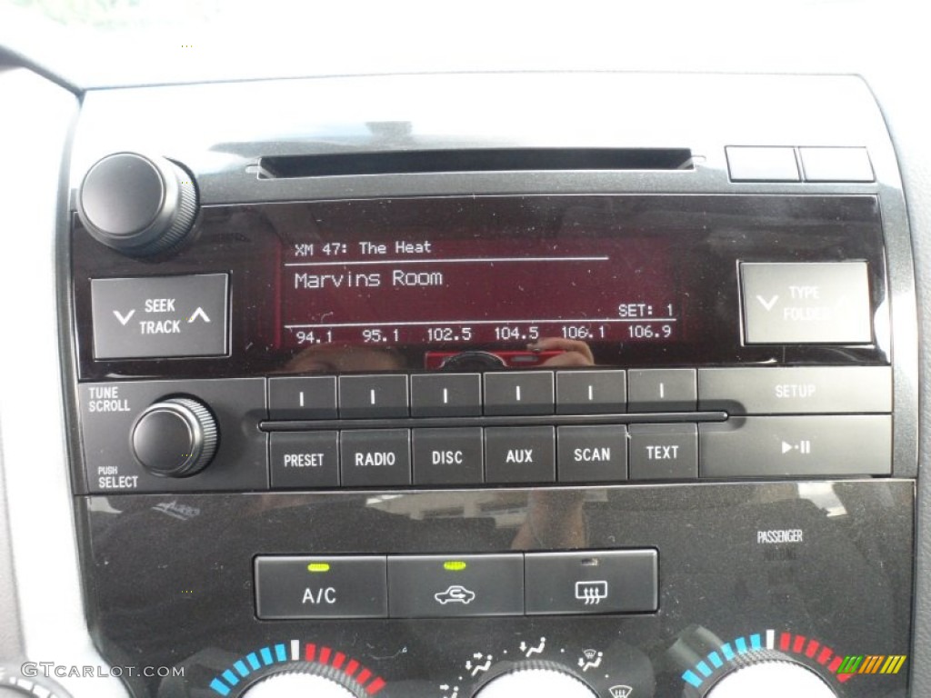 2012 Toyota Tundra SR5 CrewMax Audio System Photos