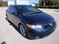 2007 Royal Blue Pearl Honda Civic LX Coupe  photo #10