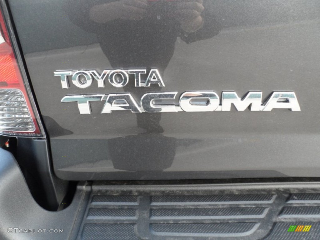2012 Tacoma V6 TRD Double Cab 4x4 - Magnetic Gray Mica / Graphite photo #16