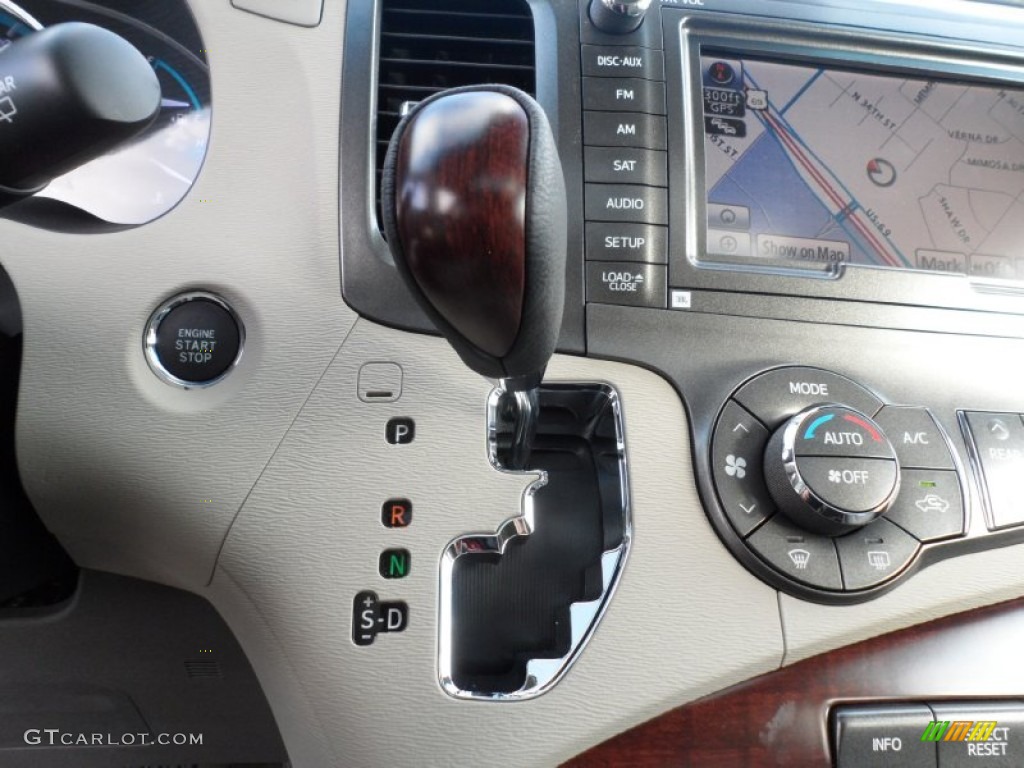 2012 Toyota Sienna XLE 6 Speed ECT-i Automatic Transmission Photo #56812702