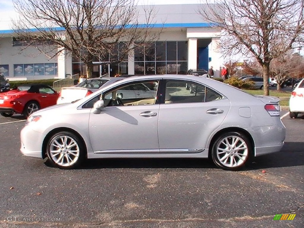 Silver Opal Mica 2010 Lexus HS 250h Hybrid Premium Exterior Photo #56813347