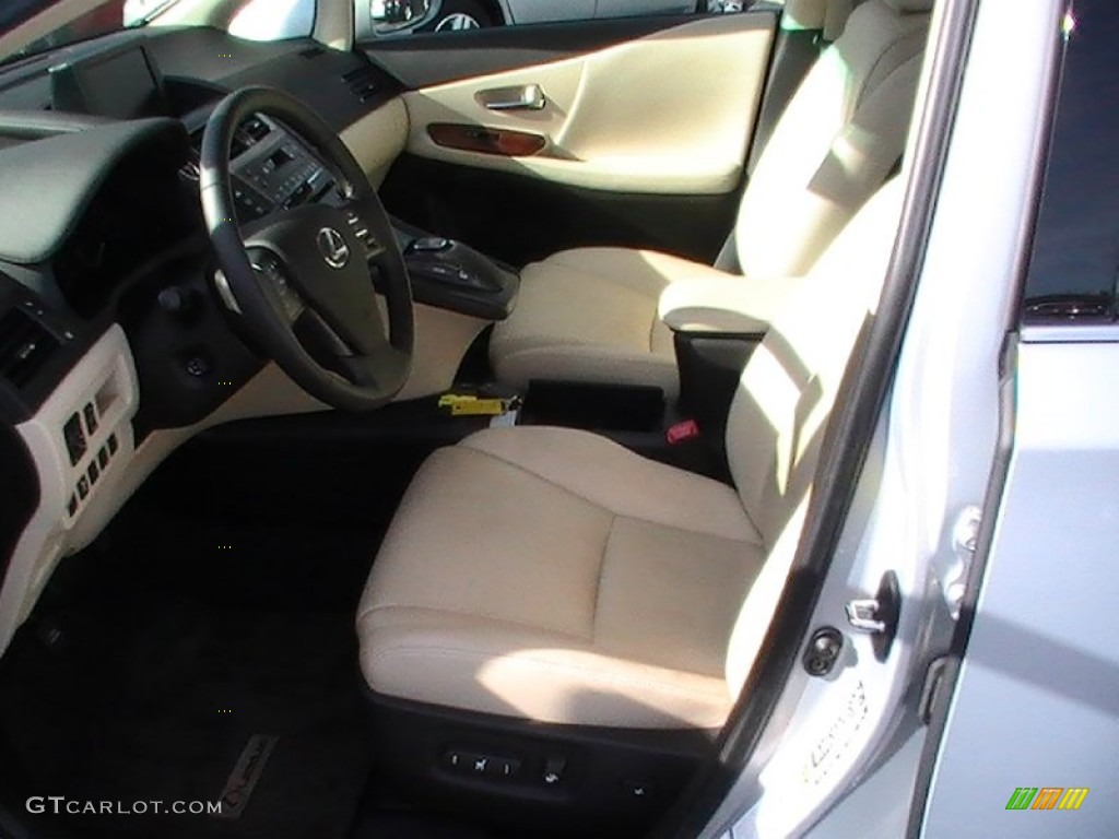 Parchment Interior 2010 Lexus HS 250h Hybrid Premium Photo #56813355