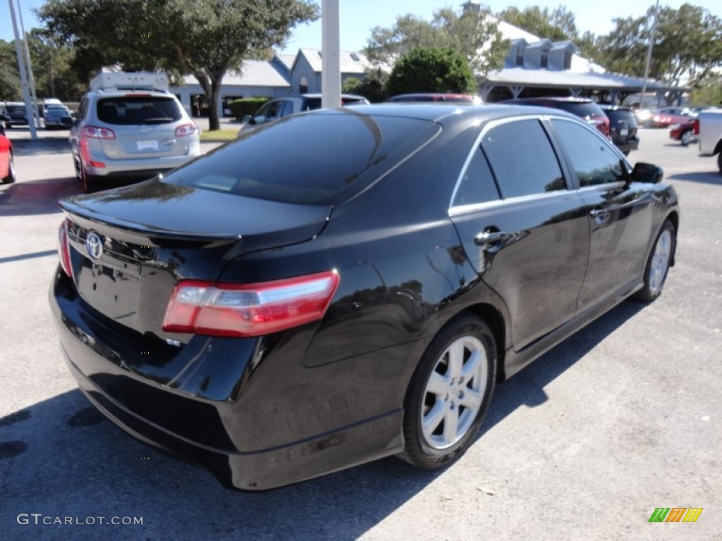 2007 Camry SE - Black / Ash photo #8