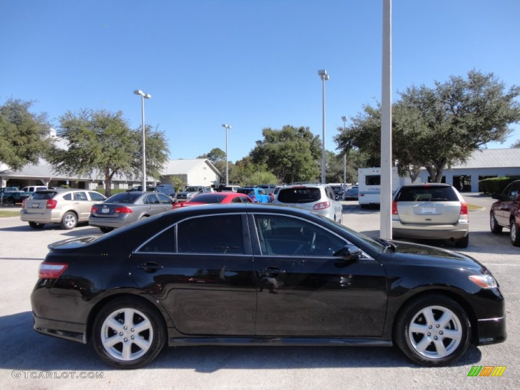 2007 Camry SE - Black / Ash photo #9