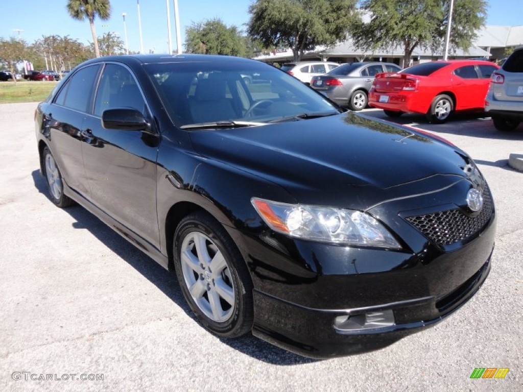2007 Camry SE - Black / Ash photo #10