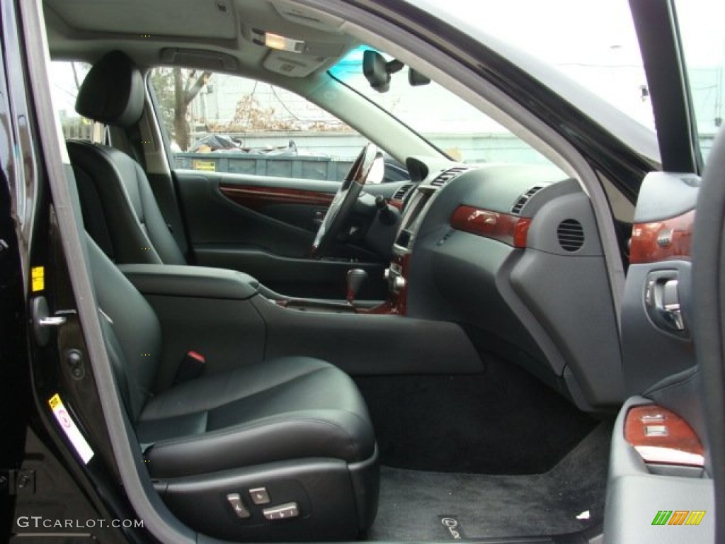 Black Interior 2011 Lexus LS 460 L AWD Photo #56813617