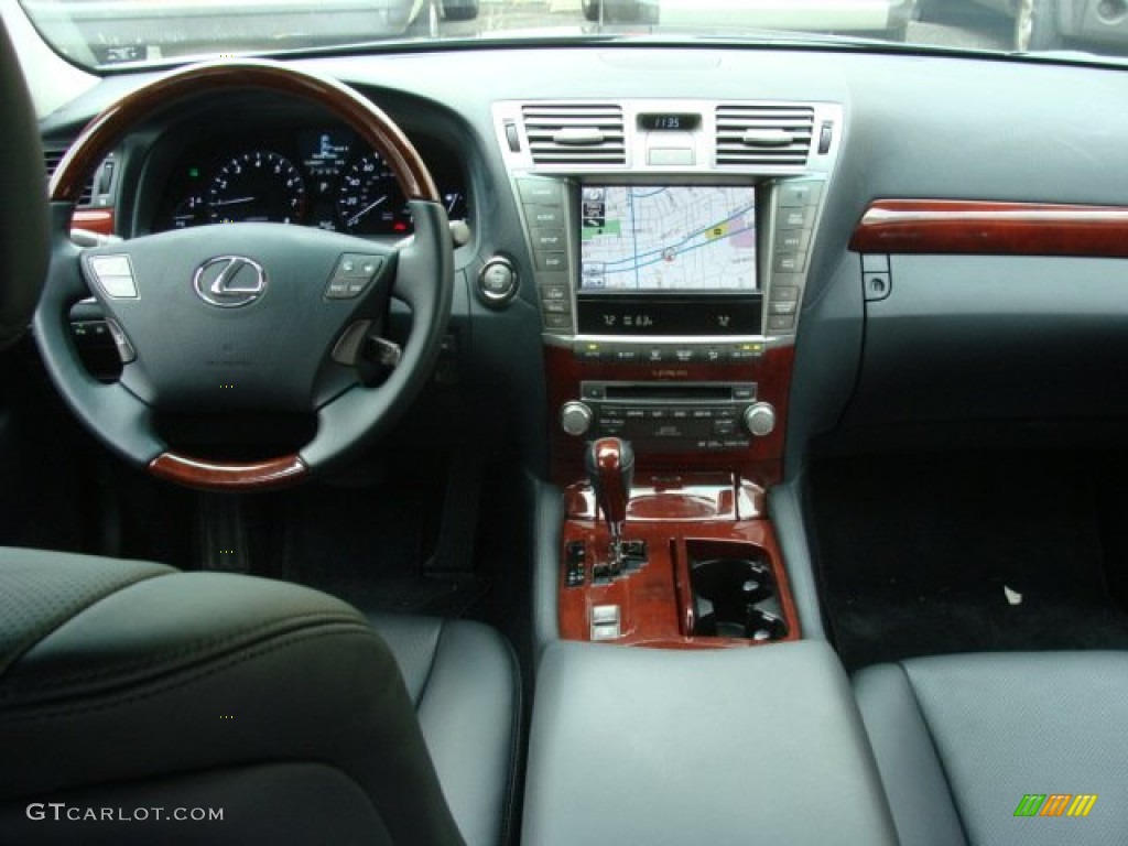 2011 Lexus LS 460 L AWD Black Dashboard Photo #56813626