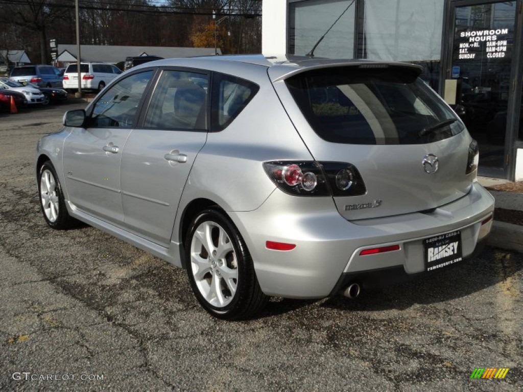 Sunlight Silver Metallic 2008 Mazda MAZDA3 s Touring Hatchback Exterior Photo #56815129