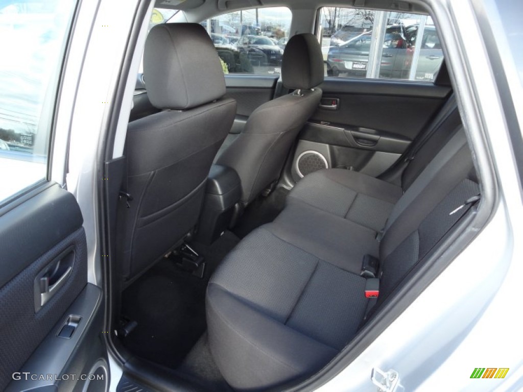 Black Interior 2008 Mazda MAZDA3 s Touring Hatchback Photo #56815186