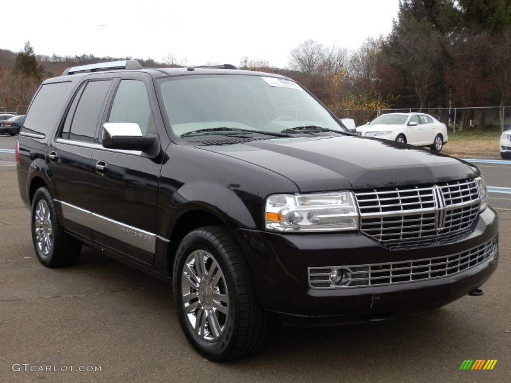 2007 Navigator Ultimate 4x4 - Dark Amethyst Metallic / Stone photo #4