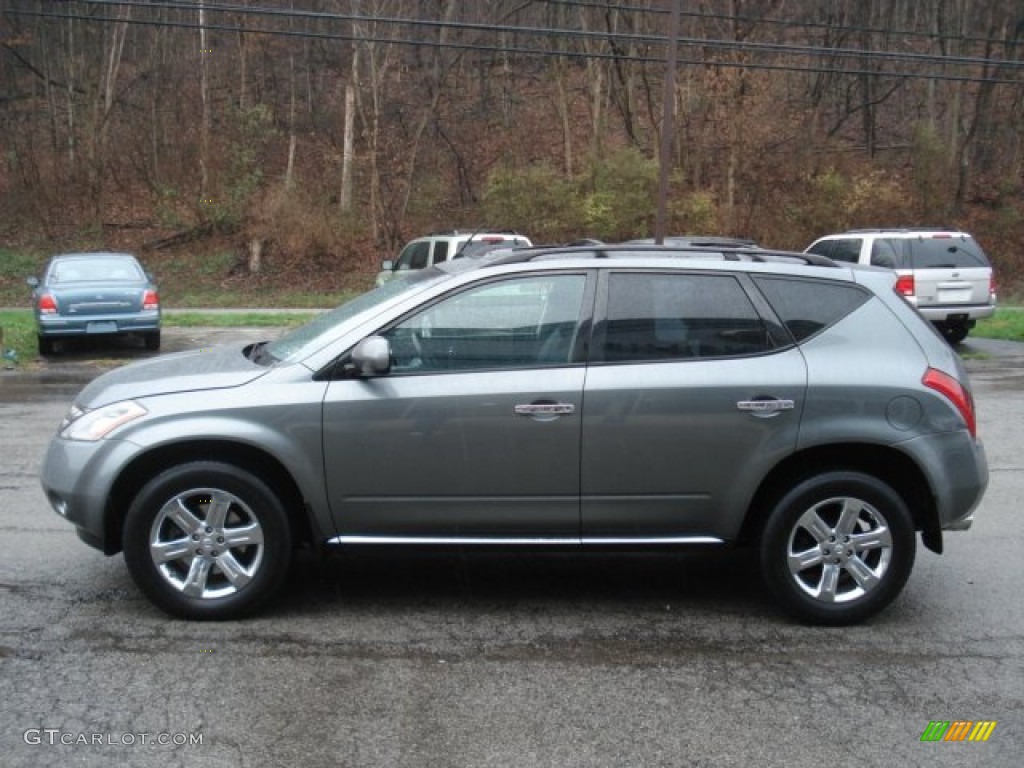 2007 Murano SL AWD - Platinum Pearl Matallic / Charcoal photo #4